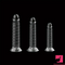 6.3in 7.48in 8.27in Real Lifelike Dragon Clear Silicone Soft Male Dildo