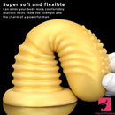 7.08in Top Quality Soft Liquid Silicone Thick Spiked Butt Plug Dildo