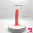 5.1in 6.1in 6.69in 7.28in Realistic Silicone Dildo For Female Sex Pleasure