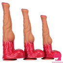 12.6in 14.37in 15.94in Liquid Silicone Animal Horse Cock Dildo Sex Toy