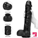 14.96in Women Men Big Black Thick Long Dildo Adult Sex Toy For Anus