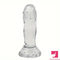 4.7in Clear Small Jelly Penis Dildo For G-Spot Vaginal Sex Stimulation