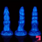 7.87in 8.1in 9.25in Silicone Real Lifelike Monster Soft Bendable Dildo