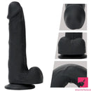 7.67in Premium Silicone Soft Mixed Color Dildo For Anus Vagina