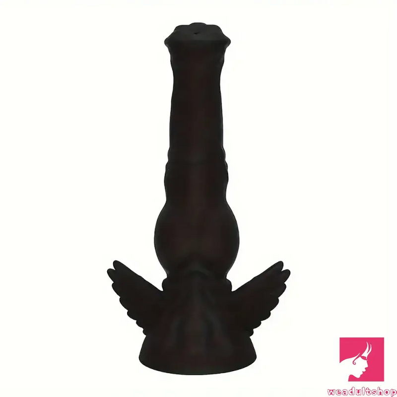 7.68in Fantasy Silicone Soft Horse Penis Dildo For Anal Clit Sex