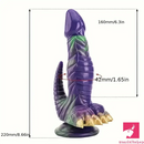 8.66in Silicone Soft Big Dragon Monster Dildo For Women Men Anus