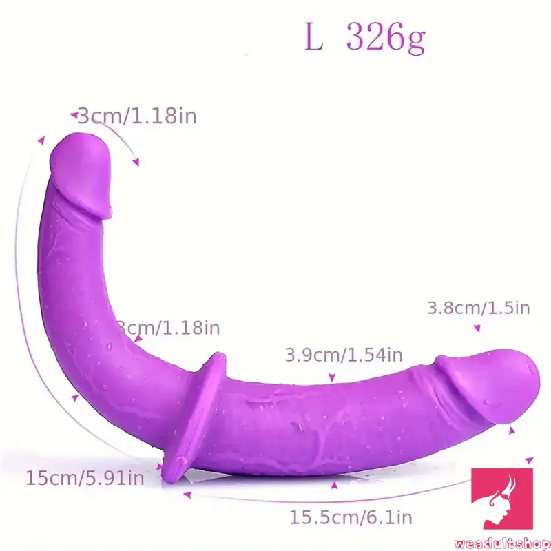 11.22in 12in Double-headed Big Dildo For Female Pleasure Adult Love