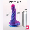 7.48in Fantasy Monster Silicone Dildo For Anus Sex Hand-Free Play