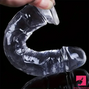 6.3in 7.1in 7.7in 8.5in 9.8in 12in Realistic Clear Suction Cup Dildo