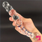 7.48in Clear Real Glass Crystal Dildo For G-Spot Vaginal Sex Toy