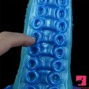 7.16in 9.05in Fantasy Monster Octopus Tentacle Silicone Flexible Dildo