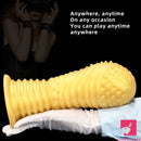 6.1in 8.46in 10.43in Soft Real Silicone Thick Fantasy Butt Plug Dildo