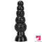 9.84in 13.38in 13.78in 15.74in Big Black Beads Anal Butt Plug Dildo