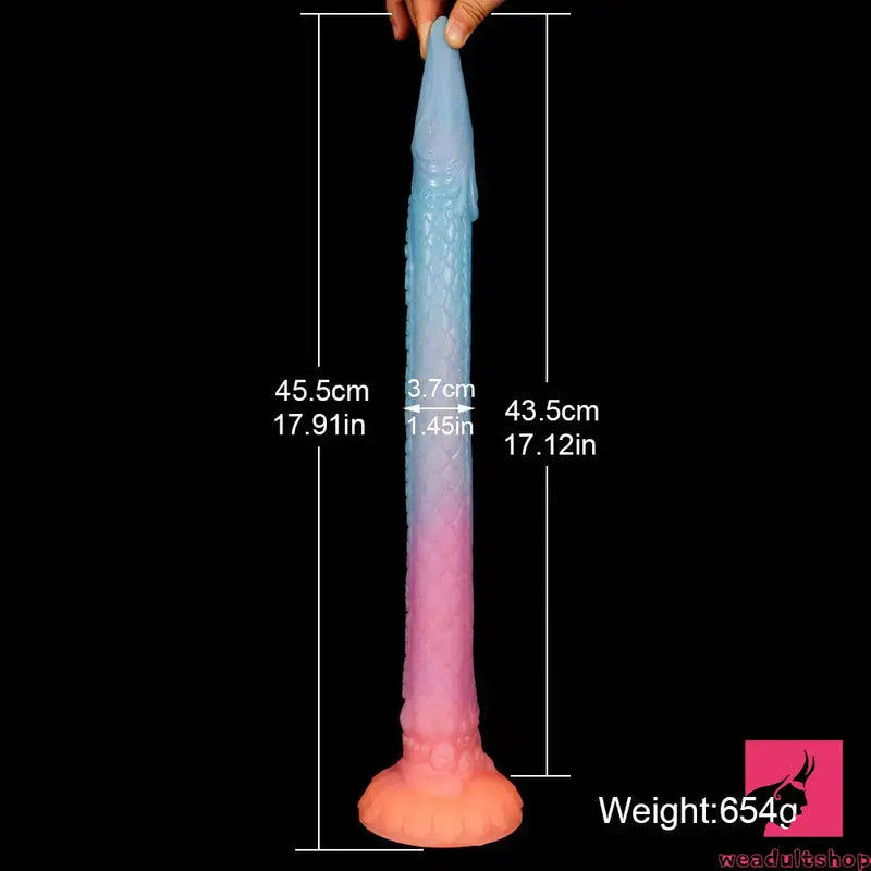 17.91in Super Big Long Silicone Soft Snake Dildo For Sex Love Toy