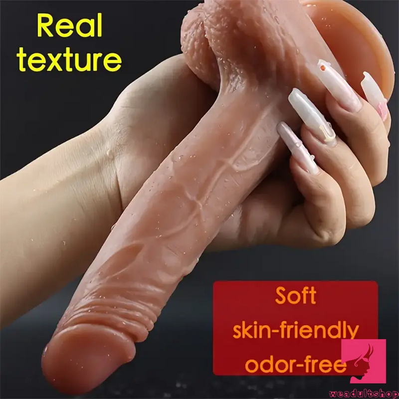 7.6in Realistic Silicone Soft Dildo Sex Toy Perfect For Anal Masturbation