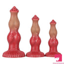 6.69in 7.48in 9.06in Silicone Fantasy Animal Dog Soft Cock Dildo