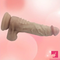 7.68in Premium Realistic Silicone Soft Dildo For G Spot Vaginal Love