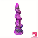 8.66in Silicone Monster Spiral Large Soft Dildo For Male Strong Suction Cup