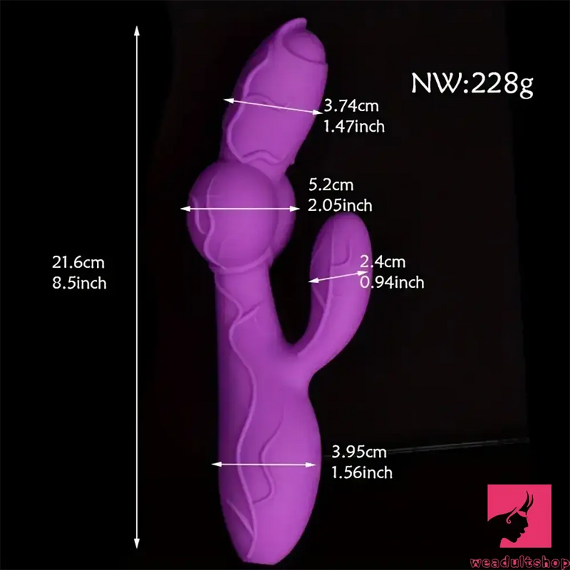 8.5in Silicone Soft Big Dildo For Women Men G-Spot Vaginal Love Adult Toy