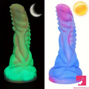 7.87in Fantasy Monster Silicone Soft Dildo External Vaginal Opener