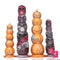 8.66in 11.85in 7.87in 11.02in Pumpkin Skull Fantasy Soft Dildo For Halloween