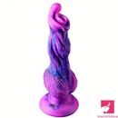 9.8in Fantasy Animal Soft Silicone Dog Monster Dildo For Anal Sex Play