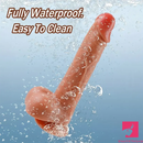 8.7in Soft Real Silicone Big Dildo For G Spot Women Pleasure Sex Toy