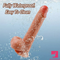 8.7in Soft Real Silicone Big Dildo For G Spot Women Pleasure Sex Toy