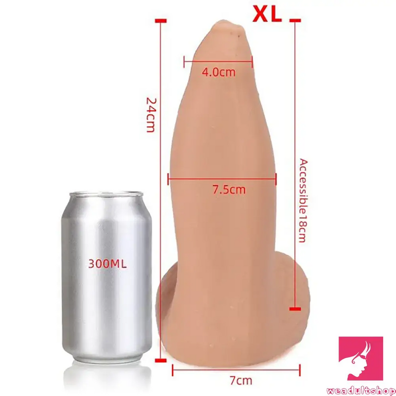 5.9in 7.09in 8.66in 9.45in 11.02in Silicone Big Thick Dildo For Female