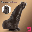 9.84in Superb Skin Sensation Real Thick Ebony Dildo For Female Men