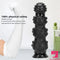 6.7in 9.84in 13.38in Super Black Animal Octopus Female Anal Plug Dildo