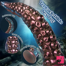 12.8in Tentacle Big Silicone Soft Dildo For G-Spot Anal Stimulation Male