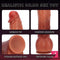 9.05in Realistic Auto Heating Thrusting Vibrating Dildo For Anus