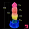 8.07in Silicone Fantasy Monster Big Soft Dildo For G-Spot Anal Orgasm