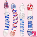 Multiple Options Glass Crystal Dildo For Women Men Couple G-spot Sex