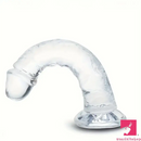 6.5in 7.68in 9.65in Clear Real Dildo For G-Spot Vaginal Sex Love Stimulation