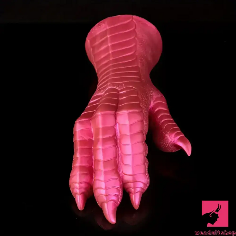 8.66in Fantasy Monster Hands Silicone Soft Dildo For Women G Spot