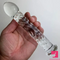 6.9in Clear Real Glass Crystal Dildo For G-Spot Vaginal Sex Orgasm