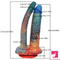 9.45in 10.63in Silicone Soft Big U-shaped Double-head Monster Dildo