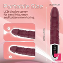 8.97in Premium Silicone Vibrating Realistic Female Dildo Vibrator Toy