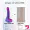 7.48in Soft Silicone Fantasy Monster Body Safe Dildo For Women Love