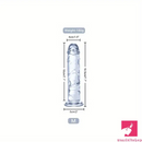 6.3in 7.1in 7.7in 8.5in 9.8in 12in Realistic Clear Suction Cup Dildo