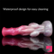 9.57in Animal Big Dog Silicone Soft Women Dildo With Suction Base