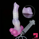 10.23in Fantasy Animal Dog Cock Knot Ejaculating Big Dildo For Women