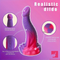 8.07in Fantasy Monster Silicone Soft Big Dildo For Intense Love Toy