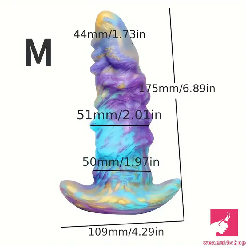 5.51in 6.89in 8.46in Fantasy Monster Silicone Soft Cock Dildo For Anus