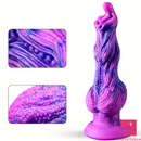 9.8in Fantasy Animal Soft Silicone Dog Monster Dildo For Anal Sex Play