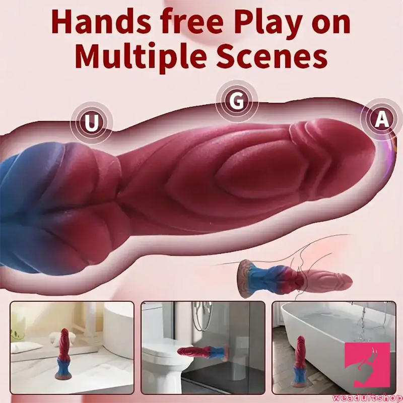 11.61in Fantasy Monster Cock Silicone Soft Dildo For Women G Spot Sex