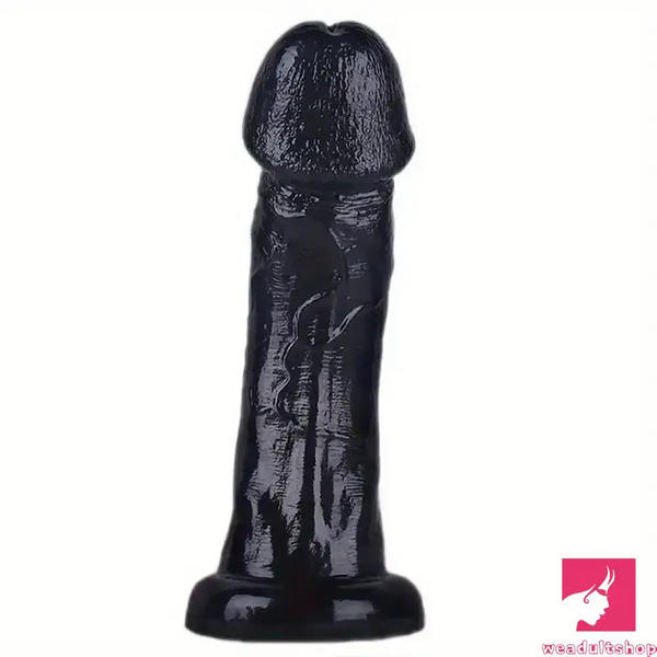 8.5in Real Cock Big Black Dildo Penis Anal Expander For Anus Orgasm