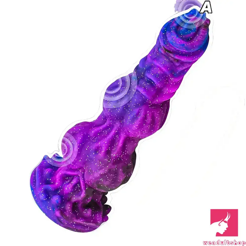 9.65in Fantasy Soft Silicone Monster Dildo For Couples Sex Love Toy